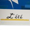 Yves Saint Laurent, "Les quatre Saisons", suite de quatre affiches originales réalisées à l'occasion de l'exposition "Yves Saint Laurent : 25 years of Design", au MET de New York, 1983 - Detail D5 thumbnail