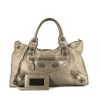 Balenciaga Work handbag in grey leather - 360 thumbnail