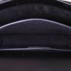 Saint Laurent  Sunset medium model  shoulder bag  in black leather - Detail D3 thumbnail