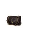 Borsa Chanel  Timeless Classic in pelle trapuntata marrone - 00pp thumbnail