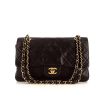 Chanel  Timeless Classic handbag  in brown quilted leather - 360 thumbnail