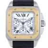 Cartier Santos-100  in gold and stainless steel Ref: Cartier - 2740  Circa 2010 - 00pp thumbnail