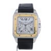 Cartier Santos-100  in gold and stainless steel Ref: Cartier - 2740  Circa 2010 - 360 thumbnail