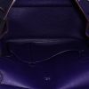 Sac bandoulière Hermès  Jypsiere 28 cm en cuir togo violet - Detail D2 thumbnail