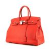 Bolso de mano Hermès  Birkin 35 cm en cuero togo rojo Lipstick - 00pp thumbnail