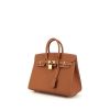 Hermes Birkin 25 cm handbag in gold epsom leather - 00pp thumbnail