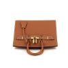 Hermes Birkin 25 cm handbag in gold epsom leather - 360 Front thumbnail