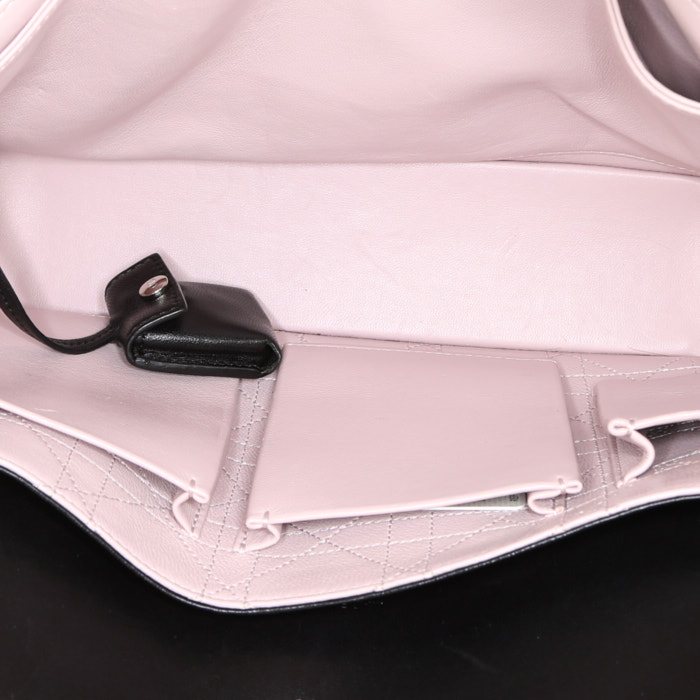 Dior Miss Dior handbag in black quilted leather - Detail D2