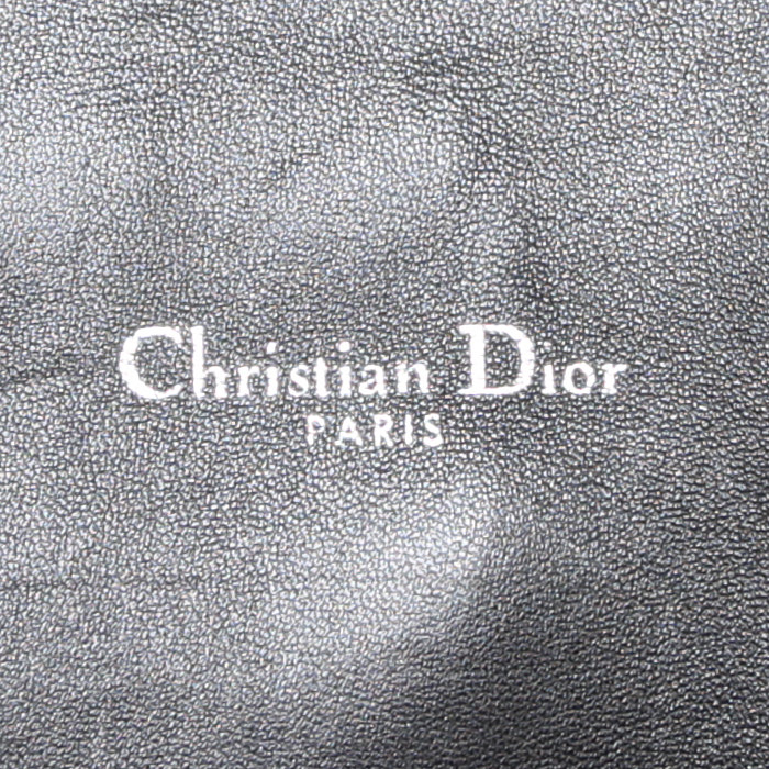 Dior Miss Dior handbag in black quilted leather - Detail D3