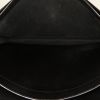 Hermès Sac à dépêches briefcase  in black grained leather - Detail D2 thumbnail