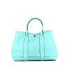 Shopping bag Hermès Garden Party in pelle taurillon clemence Bleu Atoll - 360 thumbnail