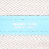 Hermès Garden Party shopping bag in Bleu Atoll leather taurillon clémence - Detail D3 thumbnail