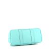 Hermès Garden Party shopping bag in Bleu Atoll leather taurillon clémence - Detail D4 thumbnail