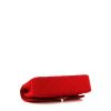 Bolso de mano Chanel  Timeless Classic en lona acolchada rojo Vif - Detail D5 thumbnail