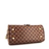 Louis Vuitton Duomo handbag in ebene damier canvas and brown leather - Detail D4 thumbnail