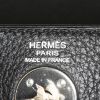 Bolsa de viaje Hermes Lindy en cuero togo negro - Detail D3 thumbnail
