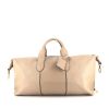 Louis Vuitton Keepall Editions Limitées weekend bag in beige leather taurillon clémence - 360 thumbnail