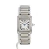 Cartier Tank Française watch in stainless steel Ref:  2384 Circa  2008 - 360 thumbnail