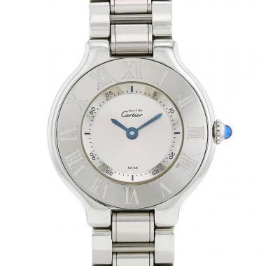 Cartier Must 21 watch in stainless steel Ref:  1340