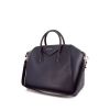 Givenchy Antigona handbag in navy blue leather - 00pp thumbnail