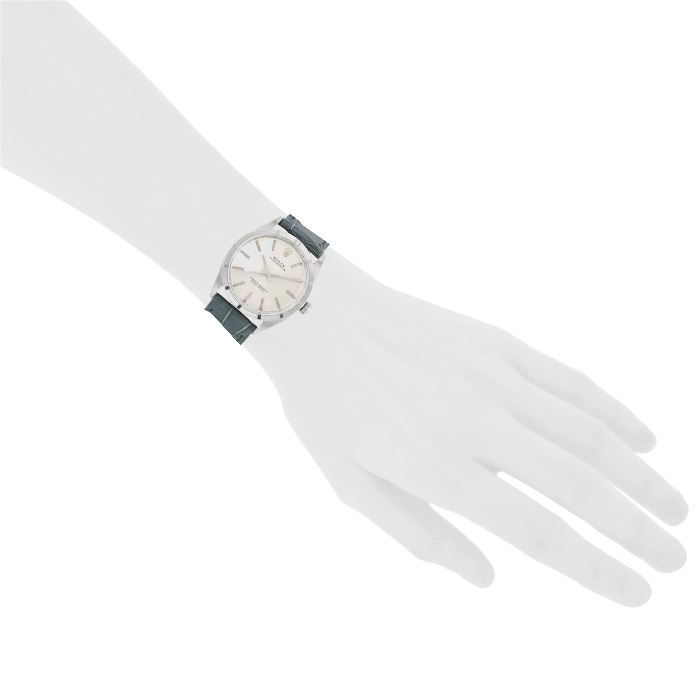 Montre Rolex Oyster Perpetual en acier Ref: 1007 Vers 1953 - Detail D1