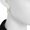 Pomellato Veleno earrings in pink gold and smoked quartz - Detail D1 thumbnail
