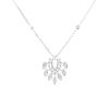 Messika Desert Bloom necklace in white gold and diamonds - 00pp thumbnail
