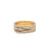 Repossi Antifer ring in pink gold and diamonds - 00pp thumbnail
