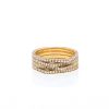 Repossi Antifer ring in pink gold and diamonds - 360 thumbnail