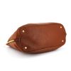 Prada Vitello shopping bag in brown grained leather - Detail D4 thumbnail