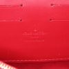 Borsa/pochette Louis Vuitton Sunset Boulevard in pelle verniciata monogram rossa - Detail D4 thumbnail