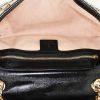 Gucci GG Marmont small model shoulder bag in beige monogram canvas and black leather - Detail D3 thumbnail