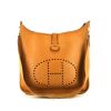 Hermes Evelyne medium model shoulder bag in gold Ardenne leather - 360 thumbnail