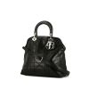 Dior Granville medium model handbag in black leather cannage - 00pp thumbnail
