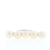Sortija Tasaki en oro blanco y perlas cultivadas - 360 thumbnail