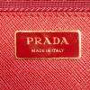 Sac à main Prada Galleria en cuir saffiano rouge - Detail D4 thumbnail
