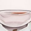Louis Vuitton Lockme shoulder bag in beige grained leather - Detail D3 thumbnail