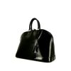 Borsa Louis Vuitton Alma modello medio in pelle Epi verniciata nera - 00pp thumbnail