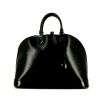 Louis Vuitton Alma medium model handbag in black patent epi leather - 360 thumbnail