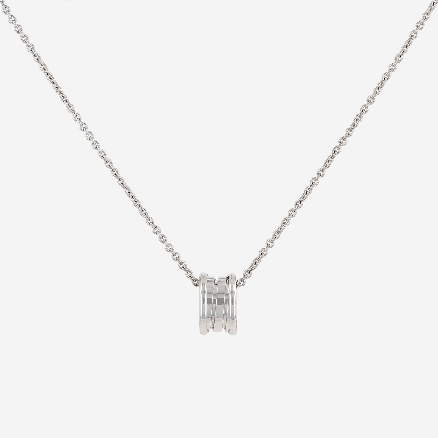 Colgante Bulgari B.Zero1 de oro blanco