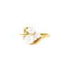 Mikimoto ring in yellow gold,  pearls and diamonds - 00pp thumbnail