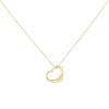 Tiffany & Co Open Heart necklace in yellow gold and diamonds - 00pp thumbnail