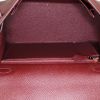 Hermes Kelly 25 cm handbag in red H epsom leather - Detail D3 thumbnail