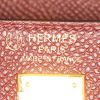 Hermes Kelly 25 cm handbag in red H epsom leather - Detail D4 thumbnail