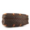 Louis Vuitton  Sirius 50 soft suitcase  in brown monogram canvas  and natural leather - Detail D5 thumbnail