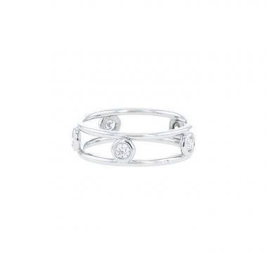 Bague Tiffany & Co en platine et diamants