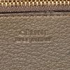 Borsa Celine Tie Bag in pelle martellata color talpa - Detail D3 thumbnail