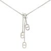 Hermes Parade necklace in silver - 00pp thumbnail