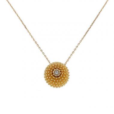 Collar Cartier Cactus en oro rosa y diamante