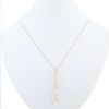 Tasaki necklace in pink gold and pearls - 360 thumbnail